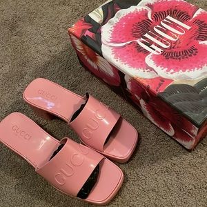 Gucci rubber Slide sandal